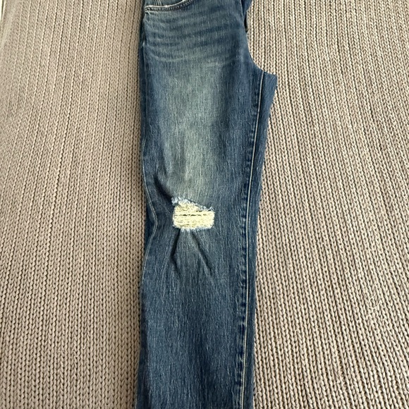 Joe's Jeans Blue Distressed Slim Boyfriend Jeans - The Scout - Picture 3 of 9